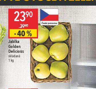 Globus Jablka golden delicious nabídka