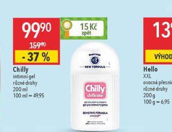 Globus Chilly intimní gel nabídka