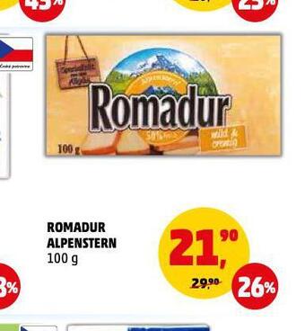 Penny Market Romadur alpenstern nabídka
