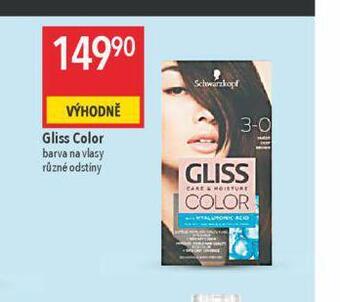 Globus Gliss color barva na vlasy nabídka