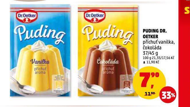 Dr. oetker puding nabídky v Penny Market