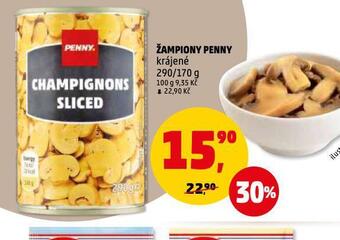 Penny Market Žampiony penny nabídka
