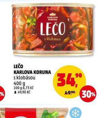 Penny Market Lečo karlova koruna nabídka