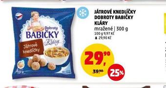 Penny Market Dobroty babičky kláry játrové knedlíčky nabídka
