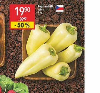 Globus Paprika bílá nabídka