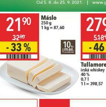 Globus Máslo 250 g nabídka