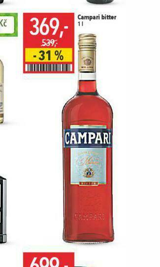 Globus Campari bitter nabídka