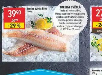 Globus Treska světlá filet nabídka