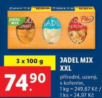 Lidl Jadel mix xxl, 3x 100 g nabídka
