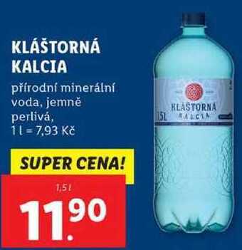 Lidl Kláštorná kalcia, 1,5 l nabídka