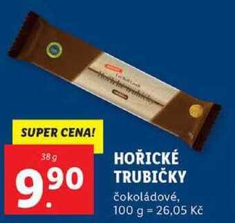 Lidl Hořické trubičky, 38 g nabídka