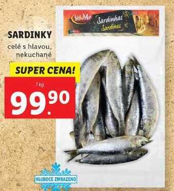 Lidl Sardinky, 1 kg nabídka