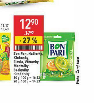Globus Hašlerky nabídka