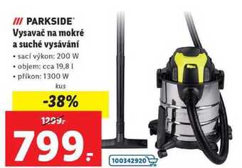 Lidl Vysavač na mokré a suché vysávání nabídka