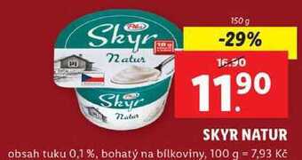 Lidl Skyr natur, 150 g nabídka