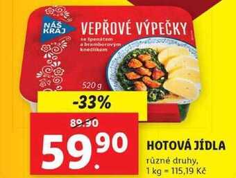 Lidl Hotová jídla, 520 g nabídka