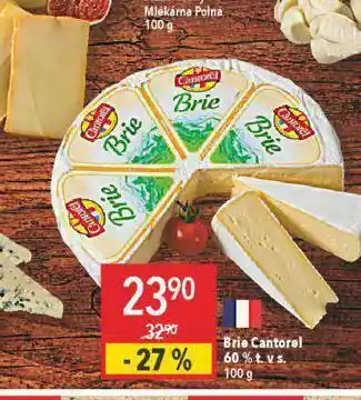 Globus Brie cantorel 60% nabídka
