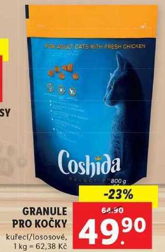 Lidl Granule pro kočky, 800 g nabídka