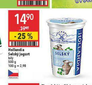 Globus Hollandia selský jogurt nabídka