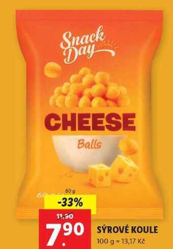 Lidl Sýrové koule, 60 g nabídka