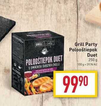 Billa Grill party polooštiepok duet 250 g nabídka