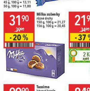 Globus Milka sušenky nabídka