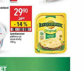 Globus Leerdammer plátkový sýr nabídka