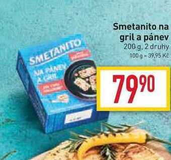 Billa Smetanito na gril a pánev 200 g nabídka