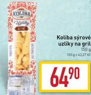 Billa Koliba sýrové uzlíky na gril 150 g nabídka