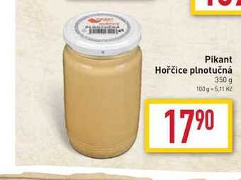 Billa Pikant hořčice plnotučná 350 g nabídka