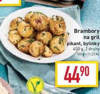 Billa Brambory na gril pikant, bylinky 400 g nabídka
