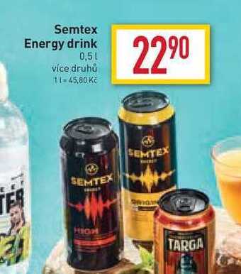 Billa Semtex energy drink 0,5l nabídka