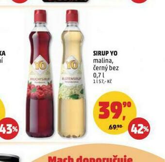 Penny Market Sirup yo nabídka