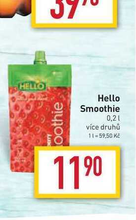 Billa Hello smoothie 0,2l nabídka