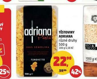 Penny Market Těstoviny adriana nabídka