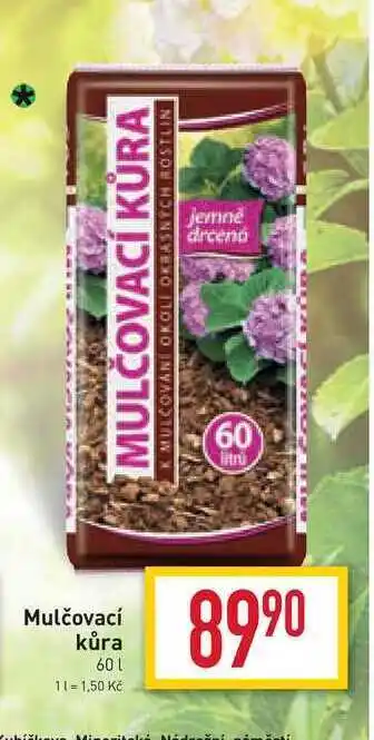 Billa Mulčovací kůra 60l nabídka
