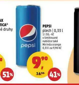 Penny Market Pepsi 0,33l nabídka