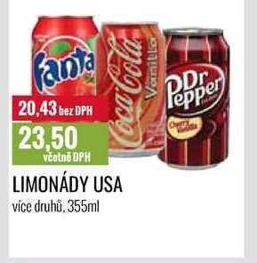 Ratio Limonády usa 355ml nabídka