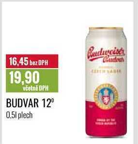 Ratio Budvar 12⁰ 0,5l nabídka