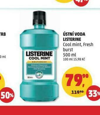 Penny Market Listerine ústní voda nabídka