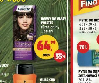 Penny Market Palette barva na vlasy nabídka
