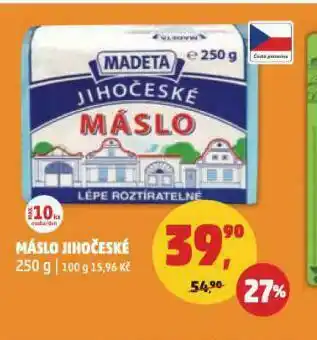 Penny Market Máslo jihočeský nabídka