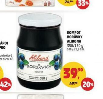 Penny Market Kompot borůvky alibona nabídka