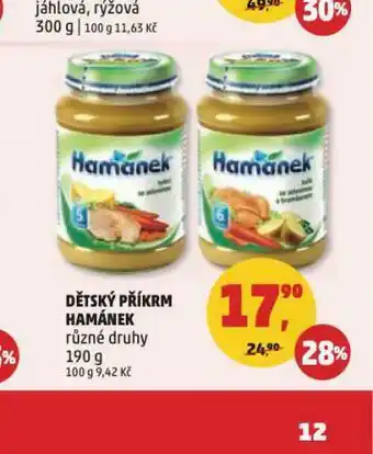 Hamánke dětský příkrm