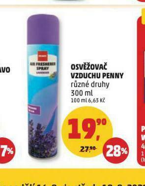 Penny Market Osvěžovač vzduchu penny nabídka