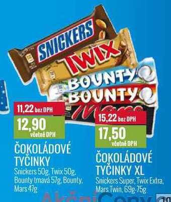 Ratio Čokoládové tyčinky xl 69g-75g nabídka