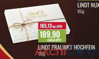 Ratio Lindt pralinky hochfein 120 g nabídka