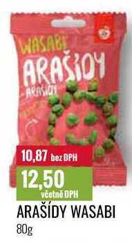 Ratio Arašídy wasabi 80g nabídka