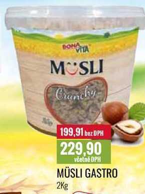Ratio Müsli gastro 2kg nabídka