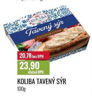 Ratio Koliba tavený sýr 100g nabídka